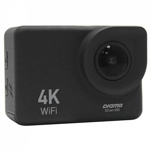 Экшн-камера Digma DiCam 850, черная с логотипом в Астрахани заказать по выгодной цене в кибермаркете AvroraStore