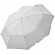 Зонт складной Fiber Alu Light, белый с логотипом в Астрахани заказать по выгодной цене в кибермаркете AvroraStore