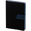 Ежедневник Strap, недатированный, черно-синий с логотипом в Астрахани заказать по выгодной цене в кибермаркете AvroraStore