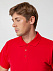 Рубашка поло мужская SPRING 210, красная с логотипом в Астрахани заказать по выгодной цене в кибермаркете AvroraStore