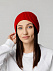 Шапка Hing, красная с логотипом в Астрахани заказать по выгодной цене в кибермаркете AvroraStore