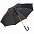 Зонт-трость с цветными спицами Color Style, оранжевый с логотипом в Астрахани заказать по выгодной цене в кибермаркете AvroraStore