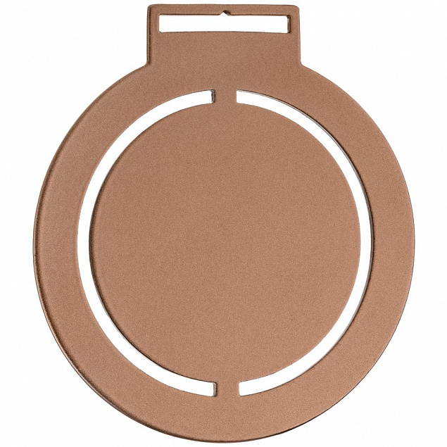 Медаль Steel Rond, бронзовая с логотипом в Астрахани заказать по выгодной цене в кибермаркете AvroraStore
