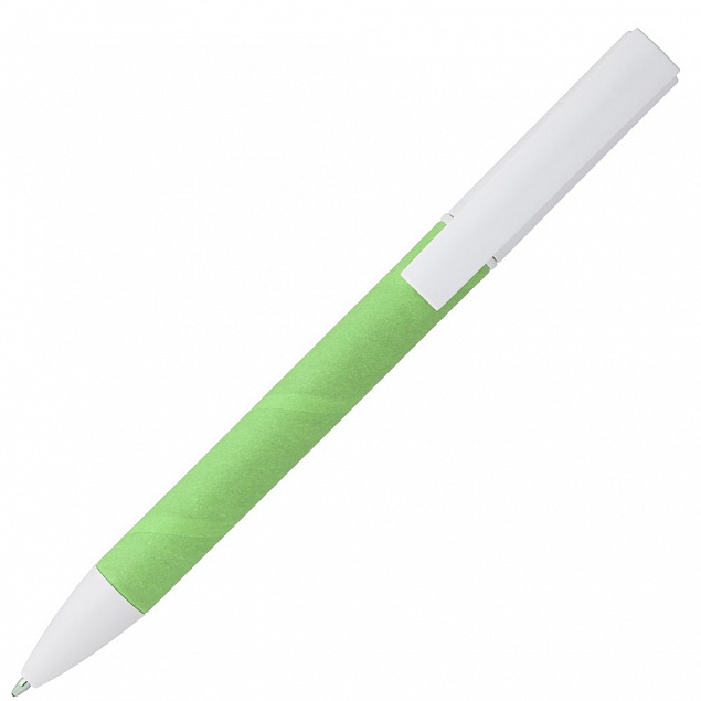 Ручка шариковая Pinokio, зеленая с логотипом в Астрахани заказать по выгодной цене в кибермаркете AvroraStore