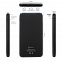 Внешний аккумулятор Bplanner Power 1 ST, софт-тач, 5000 mAh (черный) с логотипом в Астрахани заказать по выгодной цене в кибермаркете AvroraStore