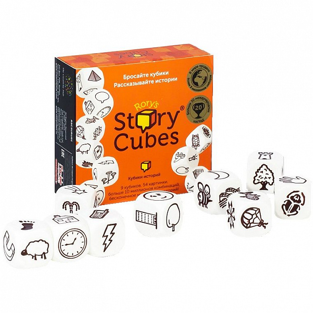 Игра «Кубики историй. Original» с логотипом в Астрахани заказать по выгодной цене в кибермаркете AvroraStore