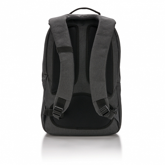 Рюкзак Smart, черный с логотипом в Астрахани заказать по выгодной цене в кибермаркете AvroraStore