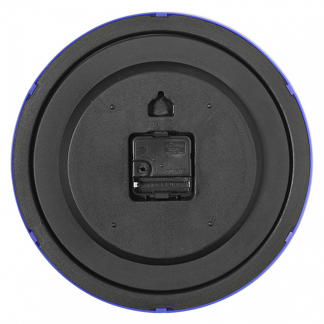 Часы настенные "ПРОМО" разборные ; синий, D28,5 см; пластик с логотипом в Астрахани заказать по выгодной цене в кибермаркете AvroraStore