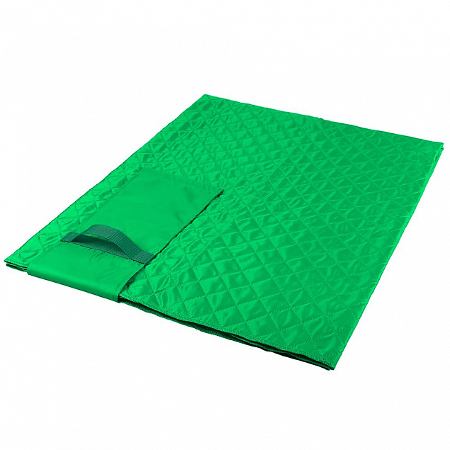 Плед для пикника Comfy, светло-зеленый с логотипом в Астрахани заказать по выгодной цене в кибермаркете AvroraStore