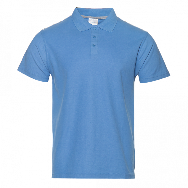 Рубашка поло StanPremier Голубой с логотипом в Астрахани заказать по выгодной цене в кибермаркете AvroraStore