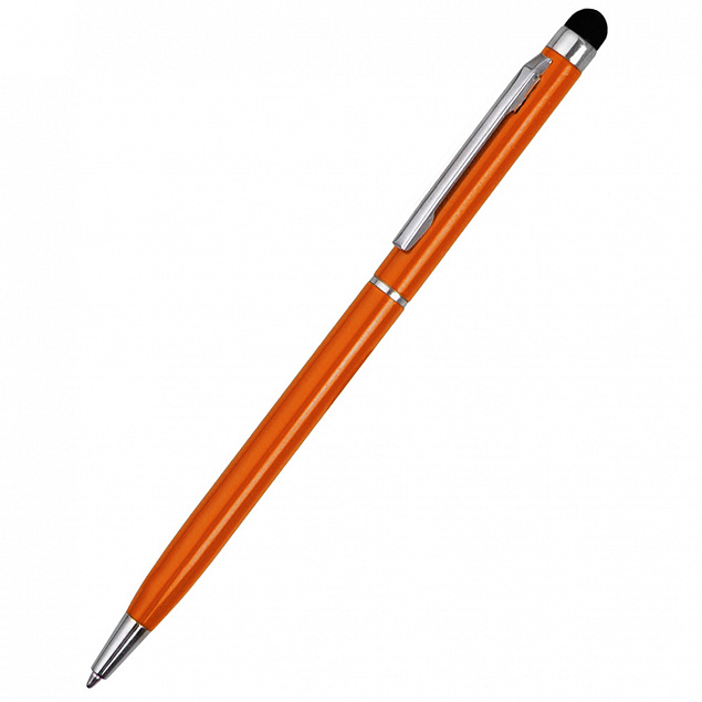 Ручка металлическая Dallas Touch - Оранжевый OO с логотипом в Астрахани заказать по выгодной цене в кибермаркете AvroraStore