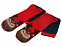 Набор носков с рождественской символикой в мешке мужские, 2 пары, красный с логотипом в Астрахани заказать по выгодной цене в кибермаркете AvroraStore