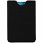 Чехол для карточки Dorset, черный с логотипом в Астрахани заказать по выгодной цене в кибермаркете AvroraStore