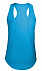 Майка женская MOKA 110, ярко-голубая с логотипом в Астрахани заказать по выгодной цене в кибермаркете AvroraStore