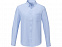 Pollux Мужская рубашка с длинными рукавами, светло-синий с логотипом в Астрахани заказать по выгодной цене в кибермаркете AvroraStore