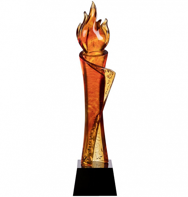 Стела Glasso Flame с логотипом в Астрахани заказать по выгодной цене в кибермаркете AvroraStore
