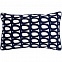 Чехол на подушку Twirl, прямоугольный, темно-синий с логотипом в Астрахани заказать по выгодной цене в кибермаркете AvroraStore