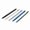 Металлическая ручка-стилус Slim, серый с логотипом в Астрахани заказать по выгодной цене в кибермаркете AvroraStore