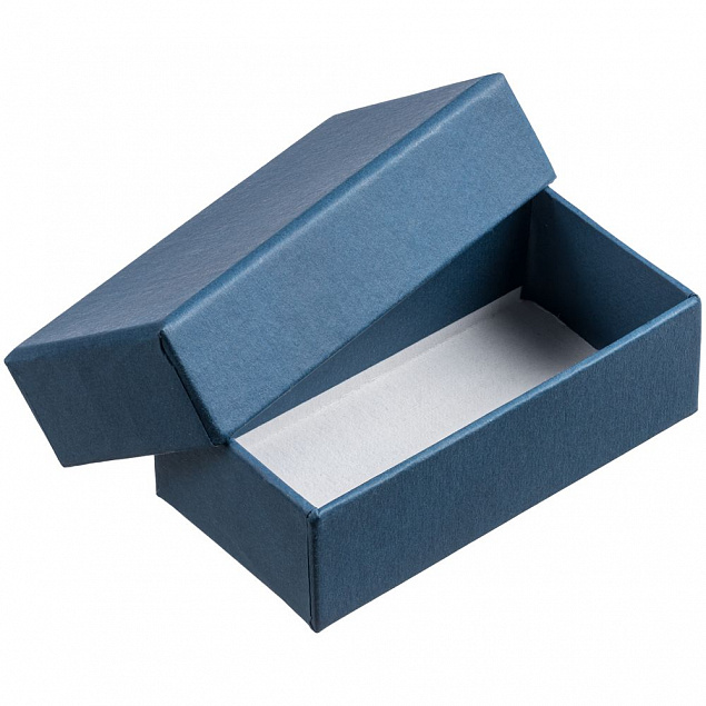 Коробка флешки Minne, синяя с логотипом в Астрахани заказать по выгодной цене в кибермаркете AvroraStore