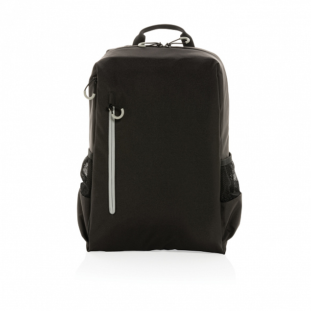 Рюкзак для ноутбука Impact Lima из rPET AWARETM, RFID, 15.6" с логотипом в Астрахани заказать по выгодной цене в кибермаркете AvroraStore