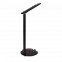 Настольная лампа Starklight с беспроводной зарядкой (черный) с логотипом в Астрахани заказать по выгодной цене в кибермаркете AvroraStore