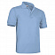 Рубашка поло PATROL, светло-синяя, M с логотипом в Астрахани заказать по выгодной цене в кибермаркете AvroraStore