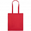 Холщовая сумка Basic 105, красная с логотипом в Астрахани заказать по выгодной цене в кибермаркете AvroraStore