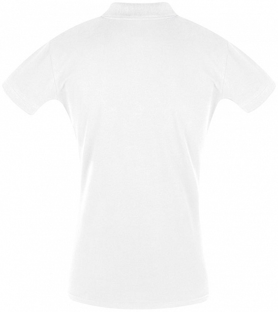 Рубашка поло женская PERFECT WOMEN 180 белая с логотипом в Астрахани заказать по выгодной цене в кибермаркете AvroraStore