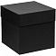 Коробка Cube S, черная с логотипом в Астрахани заказать по выгодной цене в кибермаркете AvroraStore