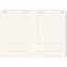 Ежедневник недатированный HAMILTON, A5, белый, кремовый блок с логотипом в Астрахани заказать по выгодной цене в кибермаркете AvroraStore