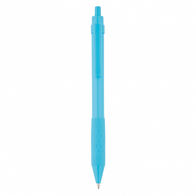 Ручка X2, синий с логотипом в Астрахани заказать по выгодной цене в кибермаркете AvroraStore