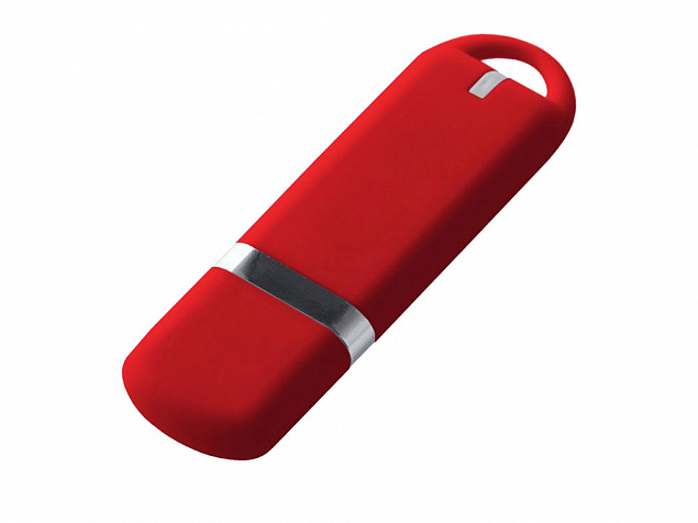 USB 2.0- флешка на 32 Гб, soft-touch с логотипом в Астрахани заказать по выгодной цене в кибермаркете AvroraStore