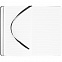 Блокнот Shall, черный, с белой бумагой с логотипом в Астрахани заказать по выгодной цене в кибермаркете AvroraStore