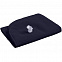 Надувная подушка под шею в чехле Sleep, темно-синяя с логотипом в Астрахани заказать по выгодной цене в кибермаркете AvroraStore