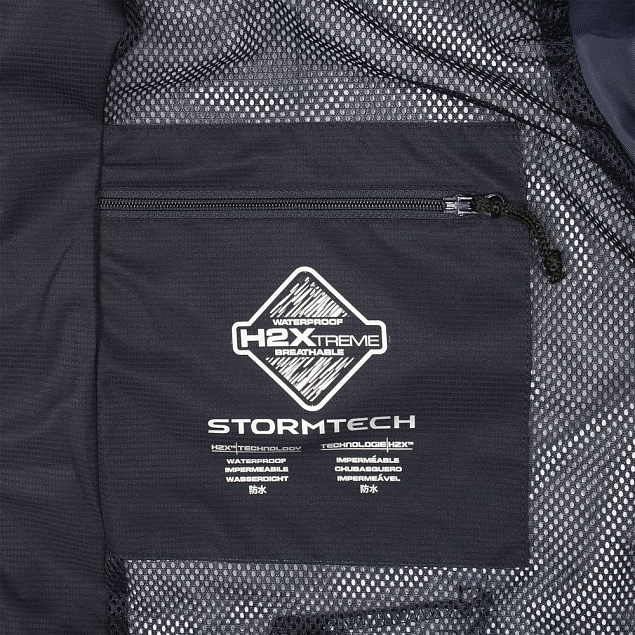 Куртка-трансформер мужская Matrix, темно-синяя с логотипом в Астрахани заказать по выгодной цене в кибермаркете AvroraStore