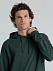 Толстовка с капюшоном унисекс Hoodie, темно-зеленый меланж с логотипом в Астрахани заказать по выгодной цене в кибермаркете AvroraStore