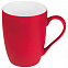 Кружка керамическая 300 мл, красная с логотипом в Астрахани заказать по выгодной цене в кибермаркете AvroraStore