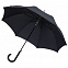 Зонт-трость E.703, черный с логотипом в Астрахани заказать по выгодной цене в кибермаркете AvroraStore