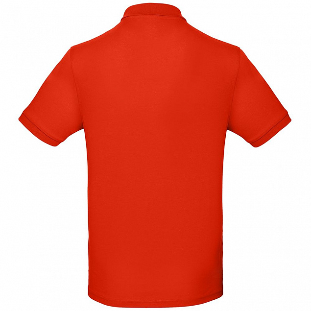 Рубашка поло мужская Inspire, красная с логотипом в Астрахани заказать по выгодной цене в кибермаркете AvroraStore