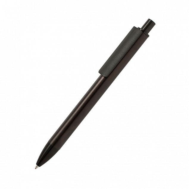 Ручка металлическая Buller - Черный AA с логотипом в Астрахани заказать по выгодной цене в кибермаркете AvroraStore