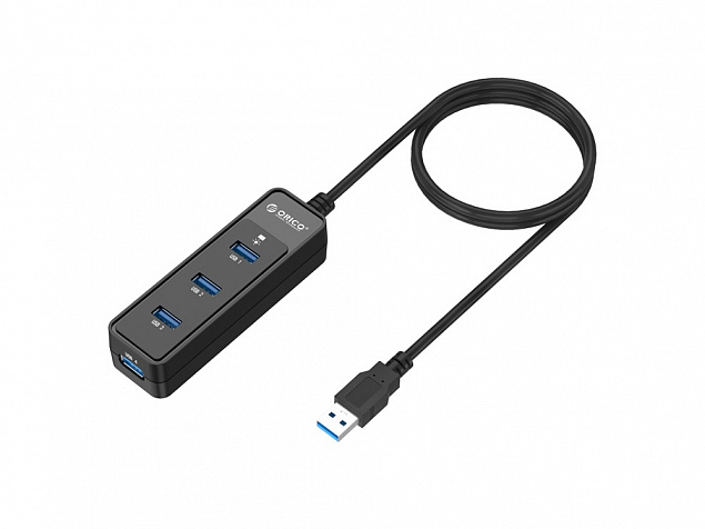 USB-концентратор W5PH4-U3 с логотипом в Астрахани заказать по выгодной цене в кибермаркете AvroraStore