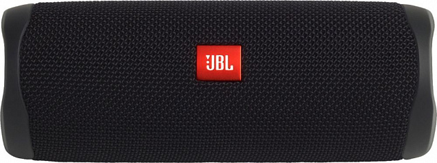 Беспроводная колонка JBL Flip 5, черная с логотипом в Астрахани заказать по выгодной цене в кибермаркете AvroraStore