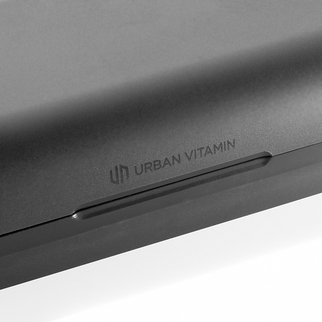 Спортивные беспроводные наушники Urban Vitamin Pacifica с защитой IPX5 из переработанного пластика R с логотипом в Астрахани заказать по выгодной цене в кибермаркете AvroraStore