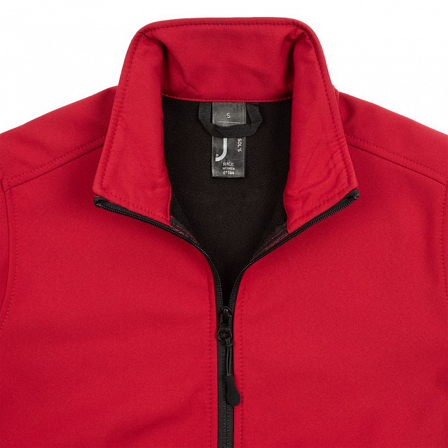 Куртка софтшелл женская RACE WOMEN красная с логотипом в Астрахани заказать по выгодной цене в кибермаркете AvroraStore