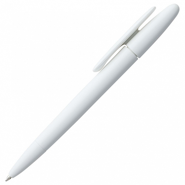 Ручка шариковая Prodir DS5 TPP, белая с логотипом в Астрахани заказать по выгодной цене в кибермаркете AvroraStore