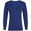 Пуловер женский GLORY WOMEN, синий ультрамарин с логотипом в Астрахани заказать по выгодной цене в кибермаркете AvroraStore