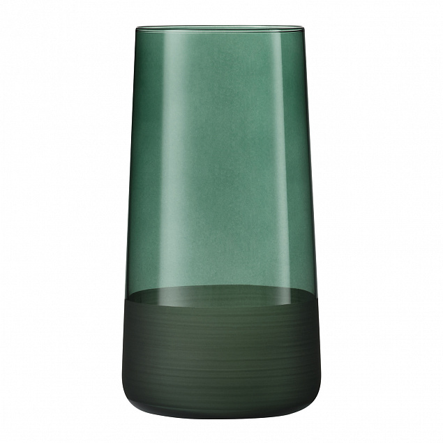 Стакан для воды высокий, Emerald, 540 ml, зеленый с логотипом в Астрахани заказать по выгодной цене в кибермаркете AvroraStore