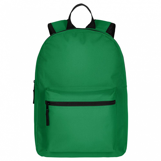 Рюкзак Base, зеленый с логотипом в Астрахани заказать по выгодной цене в кибермаркете AvroraStore