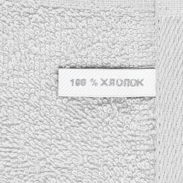 Полотенце Soft Me Light, большое, белое с логотипом в Астрахани заказать по выгодной цене в кибермаркете AvroraStore