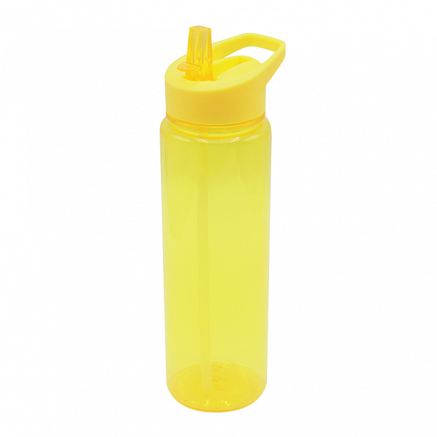 Пластиковая бутылка Jogger, желтый с логотипом в Астрахани заказать по выгодной цене в кибермаркете AvroraStore